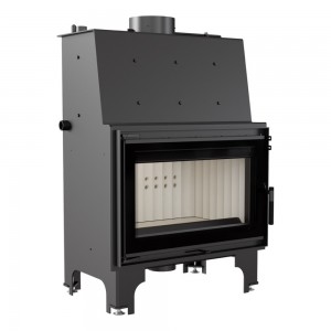 Топка з водяною сорочкою Kratki AQUARIO O12 PW GLASS