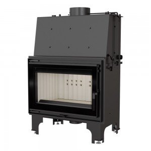 Топка з водяною сорочкою Kratki AQUARIO O12 PW GLASS