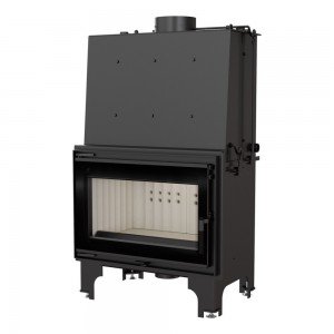 Топка з водяною сорочкою Kratki AQUARIO O16 PW GLASS