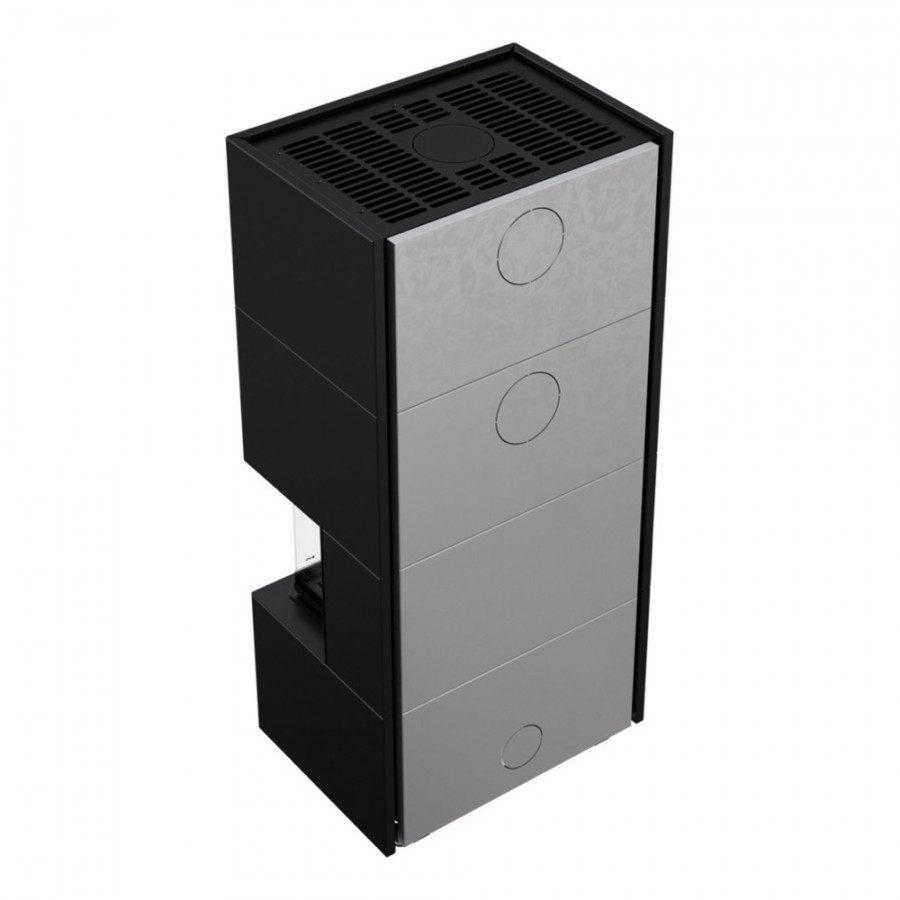 Камінна топка Kratki NBC 7 в сталевому коробі HOME EASY BOX