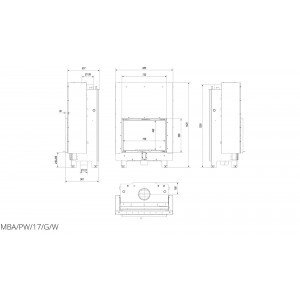 Топка з водяною сорочкою Kratki MBA PW 17 з гільйотиною