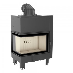 Камінна топка Kratki MBM 10 ліва BS гнуте скло