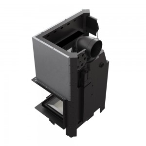 Камінна топка Kratki MBM 10 права BS з гільйотиною гнуте скло