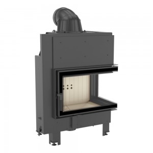 Камінна топка Kratki MBM 10 права BS гнуте скло