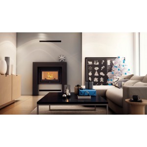 Топка з водяною сорочкою Kratki OLIWIA PW 17 DECO