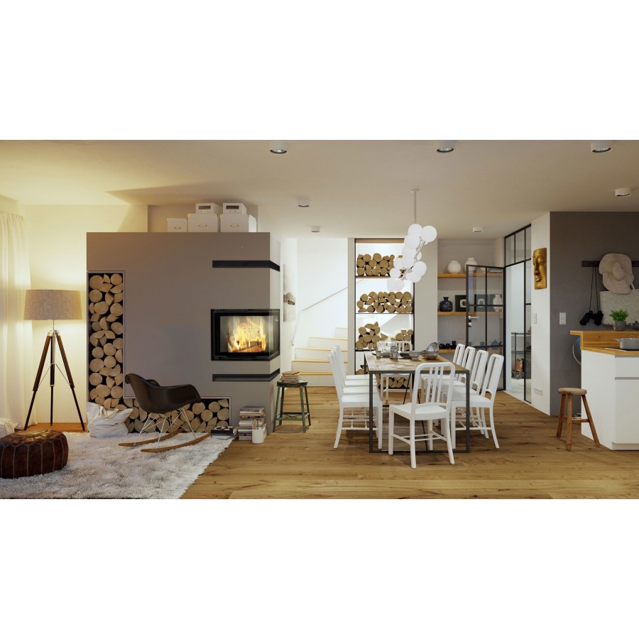 Камінна топка Kratki VN 810/410 ліва BS з гільйотиною