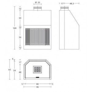 Камінна топка Piazzetta MA 261