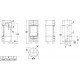 Печь Piazzetta Round-M Hermetic BCS