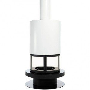 Острівний камін Rocal Prune White