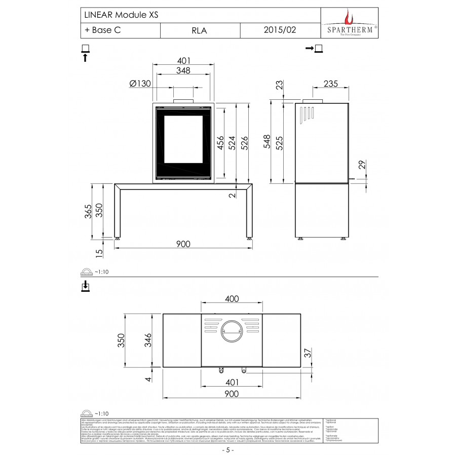 Печь Spartherm Linear Module XS