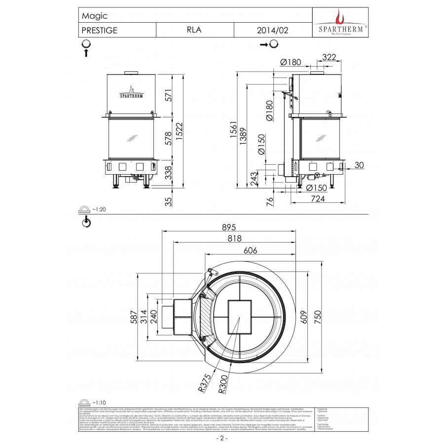 Камінна топка Spartherm Magic
