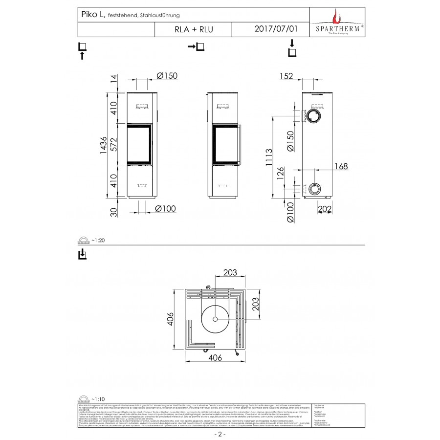 Піч Spartherm Piko L