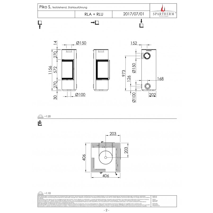 Печь Spartherm Piko S