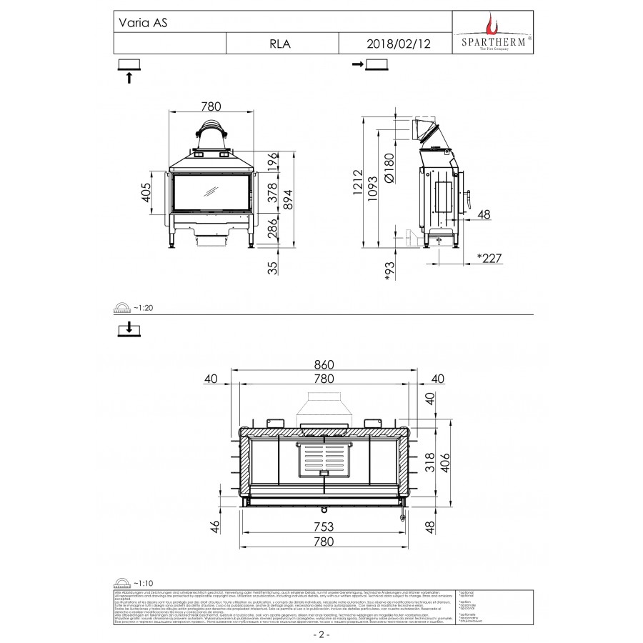 Каминная топка Spartherm Varia AS