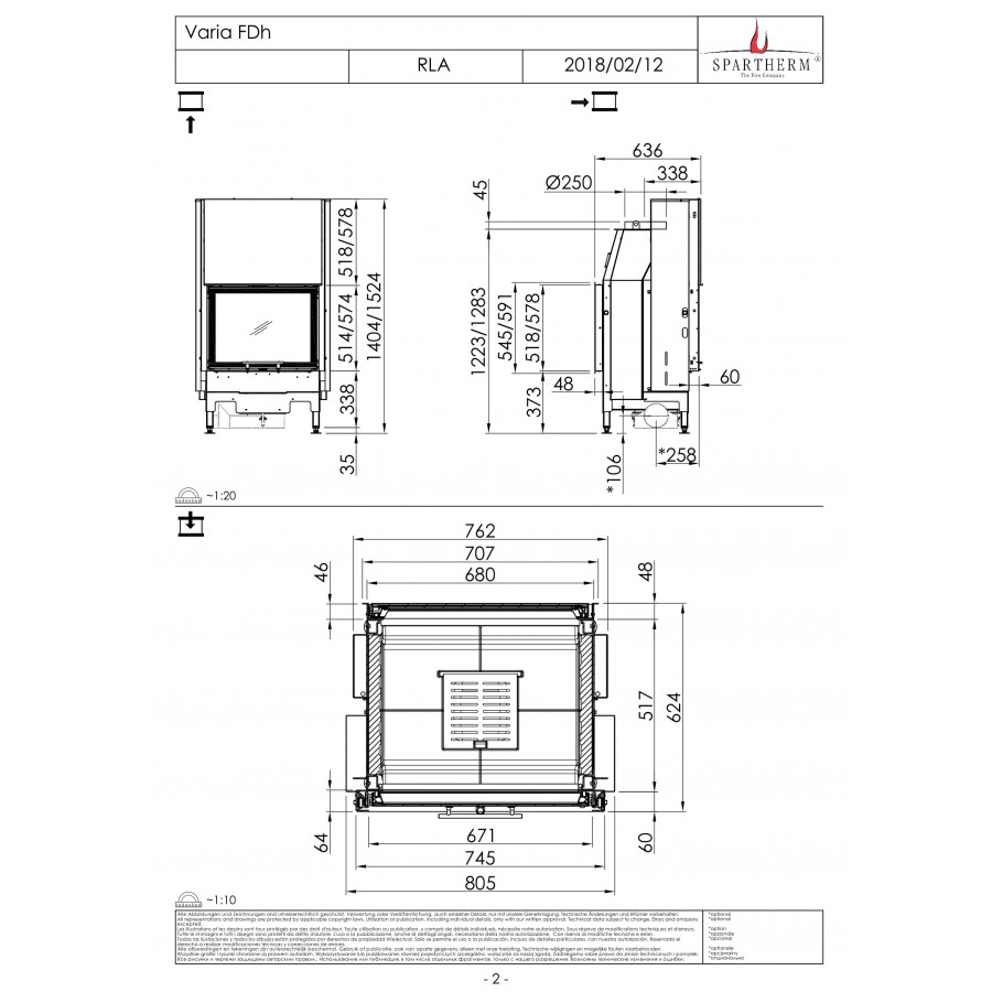 Камінна топка Spartherm Varia FDh
