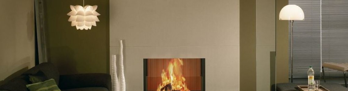 Стандартний пристінний камін