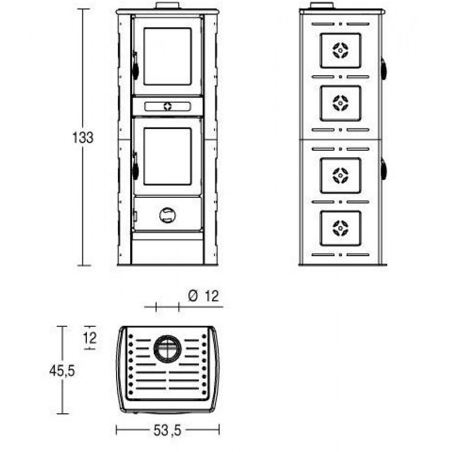 Піч-камін Superior Morena