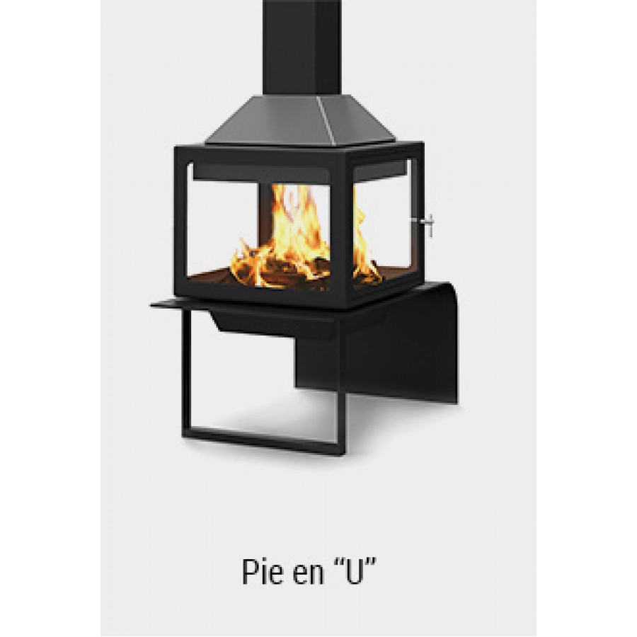 Острівний камін Traforart Ariadna Central