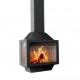 Пристінний камін Traforart Ariadna Frontal