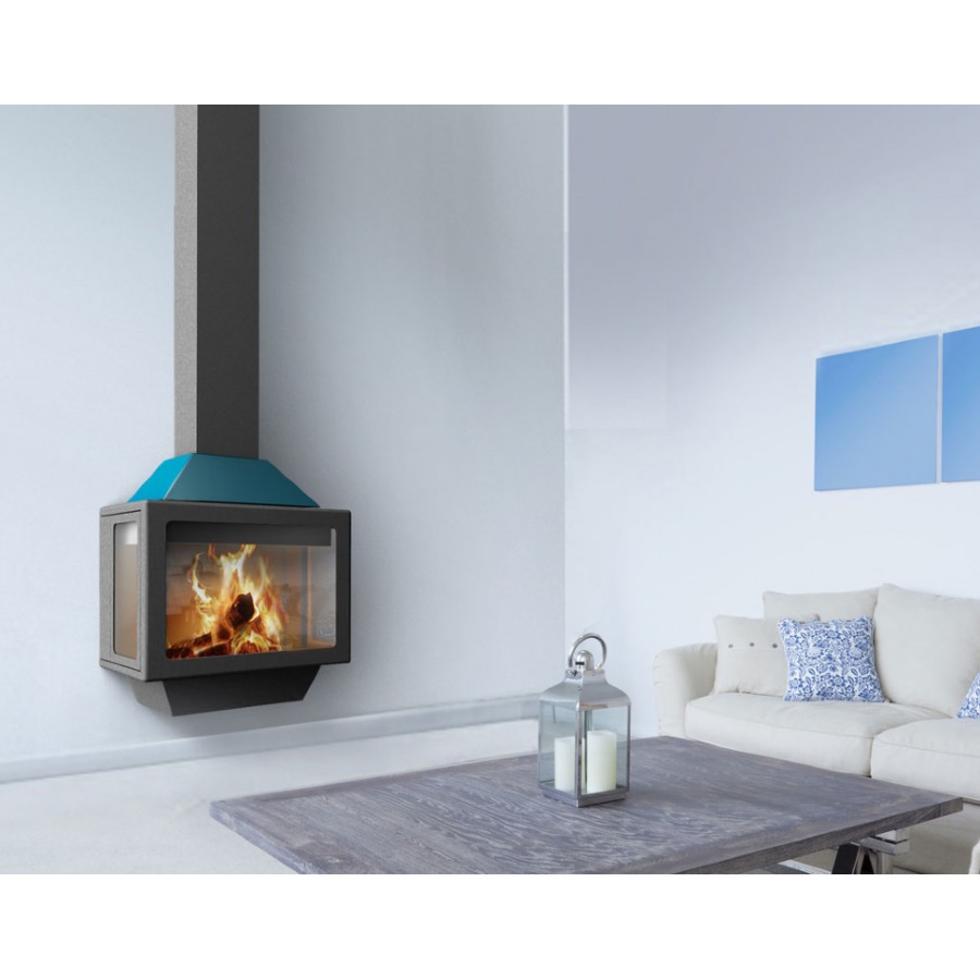 Пристінний камін Traforart Ariadna Frontal