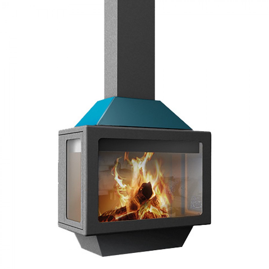 Пристінний камін Traforart Ariadna Frontal