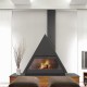 Пристінний камін Traforart Bilbao Frontal