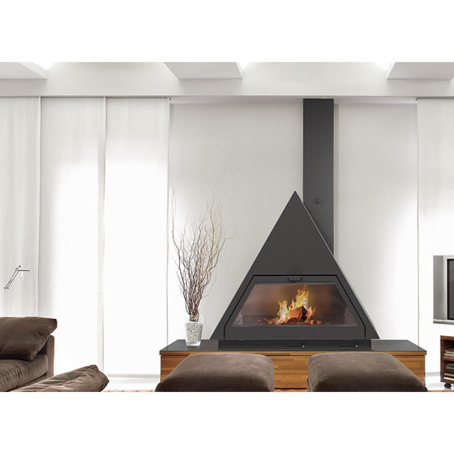 Пристінний камін Traforart Bilbao Frontal