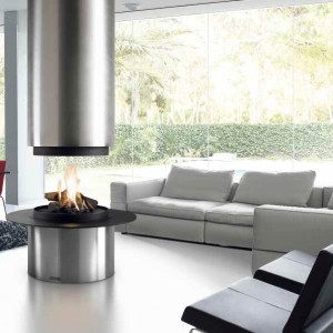 Острівний камін Traforart Diamante Central