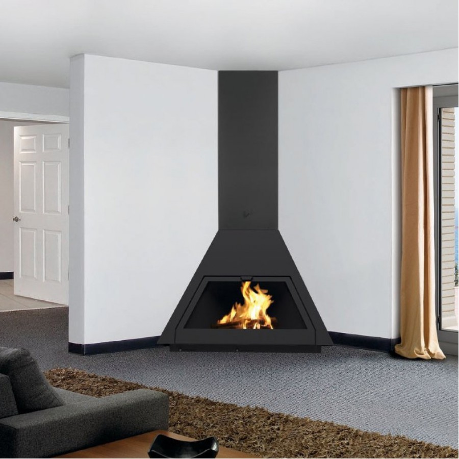 Кутовий камін Traforart Foxi Rincon