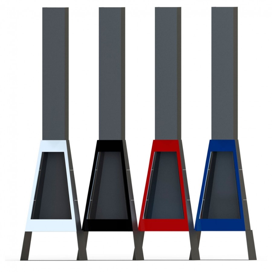 Пристінний камін Traforart Toscana Frontal