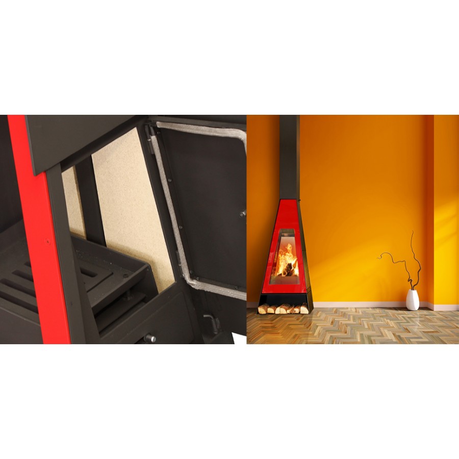 Пристінний камін Traforart Toscana Frontal