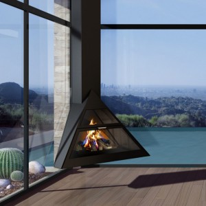 Кутовий камін Traforart Admeto Rincon