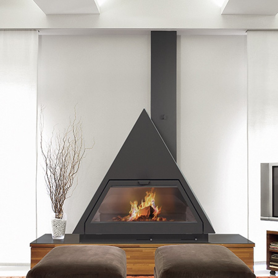 Пристінний камін Traforart Bilbao Frontal