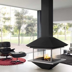 Острівний камін Traforart Gaia Central