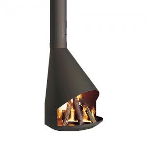 Острівний камін Traforart Hera Central