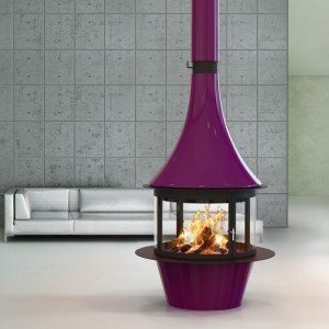 Острівний камін Traforart Lorena Central