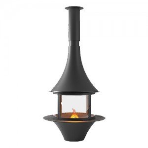 Острівний камін Traforart Lorena Central