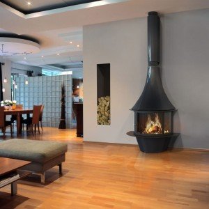 Пристінний камін Traforart Lorena Frontal