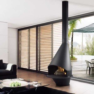 Острівний камін Traforart Oviedo Frontal