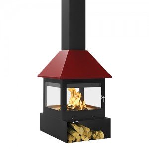 Острівний камін Traforart Sandra Central