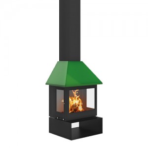 Пристінний камін Traforart Sandra Frontal