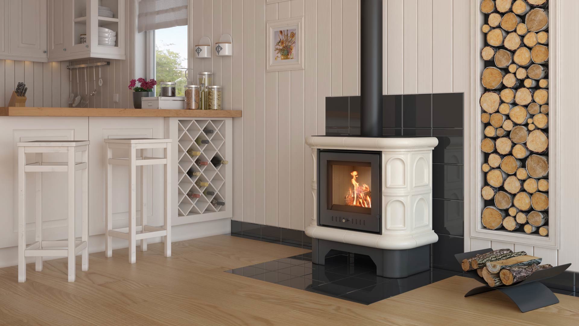 Фото кахляної печі Kratki WK 440