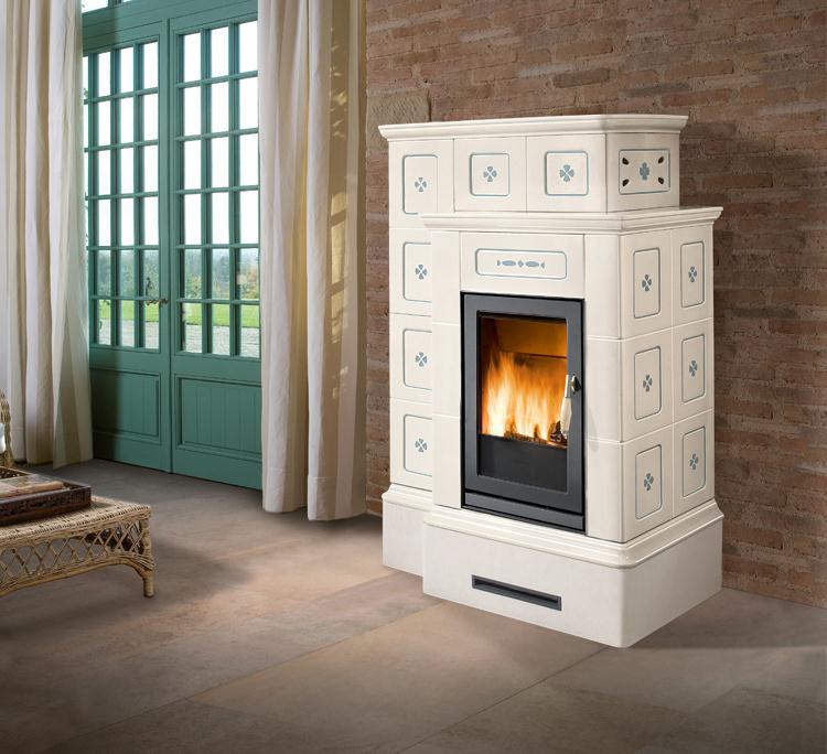 Фото альпійскої печі Piazzetta Ortisei