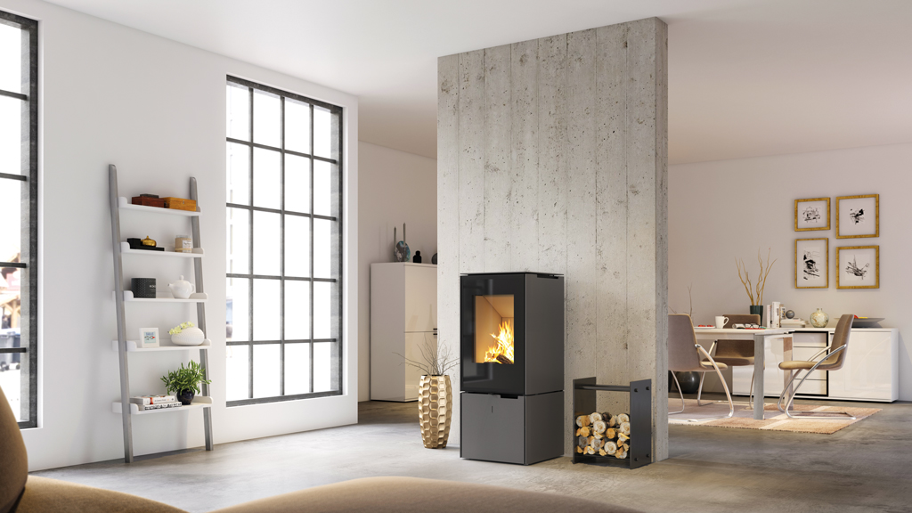 Фото стальної печі Spartherm Ambiente A9