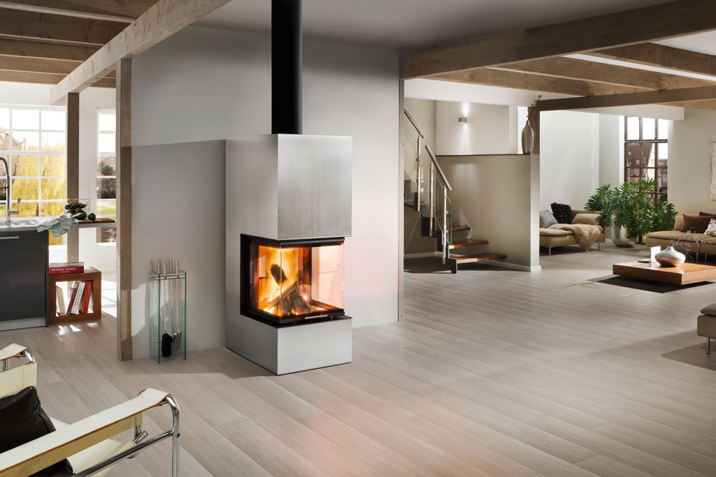 Печь Spartherm Artemis в интерьере