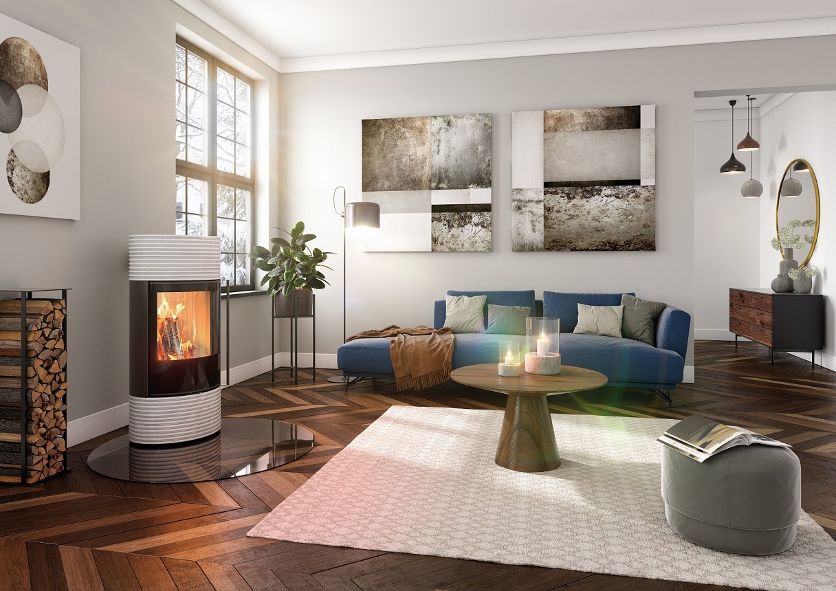 Фото овальної печі Spartherm Senso L fashion